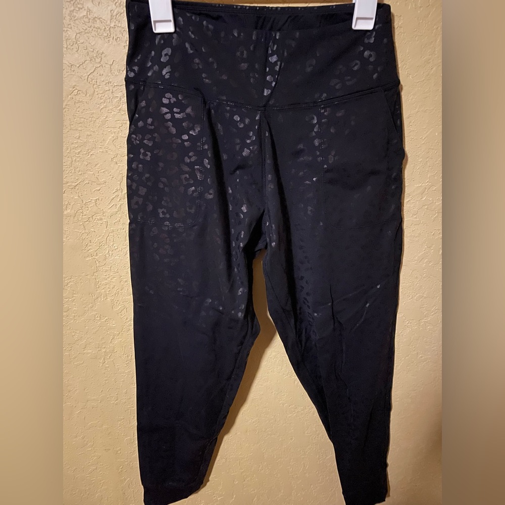 Cheetah Print Work Out Joggers